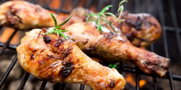Как приготовить шашлык из курицы: маринад с киви