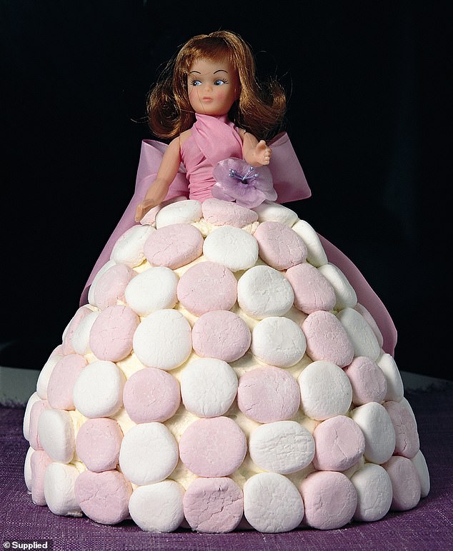 One of her favourite cakes to make is the Dolly one (pictured) because it