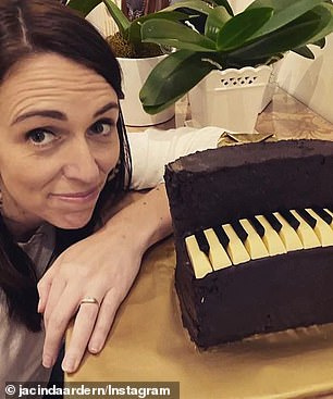 New Zealand Prime Minister Jacinda Ardern has recreated the piano cake and bunny cake for her daughter