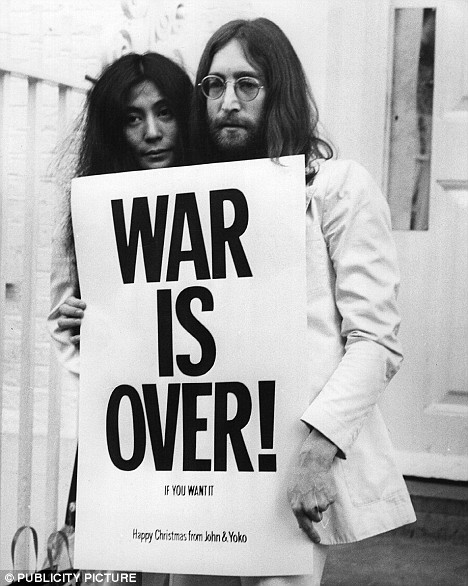 A Christmas greeting from John Lennon and Yoko Ono
