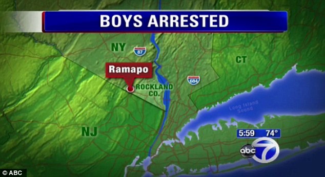 Ramapo is on the border of New Jersey and New York state and is where the boys all lived and attended school