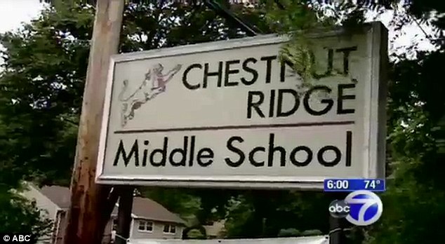 All four boys attend Chestnut Ridge Middle School in Ramapo, New York