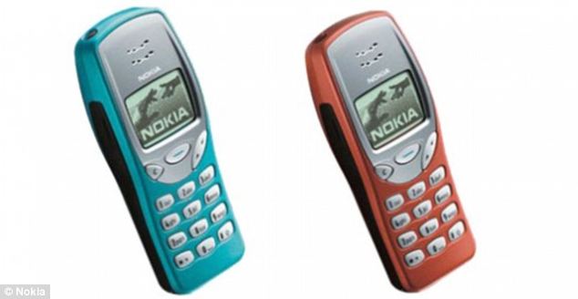 Teen friendly: The Nokia 3210 was the first to gain widespread popularity in the playgrounds of British schools and, with the inclusion of the evergreen classic Snake, the first to incorporate video games in handsets