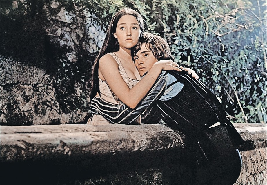 Фильм «Ромео и Джульетта» режиссера Франко Дзеффирелли (1968) завоевал две премии «Оскар», три премии «Золотой глобус» и другие награды. Фото: Кадр из фильма 